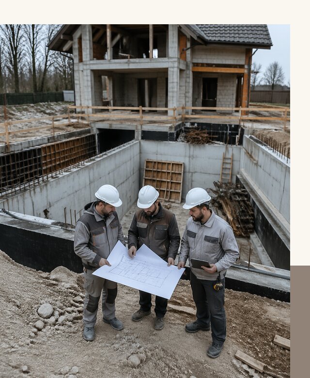 Проектирование и строительство домов с подвалом под ключ в Октябрьском
