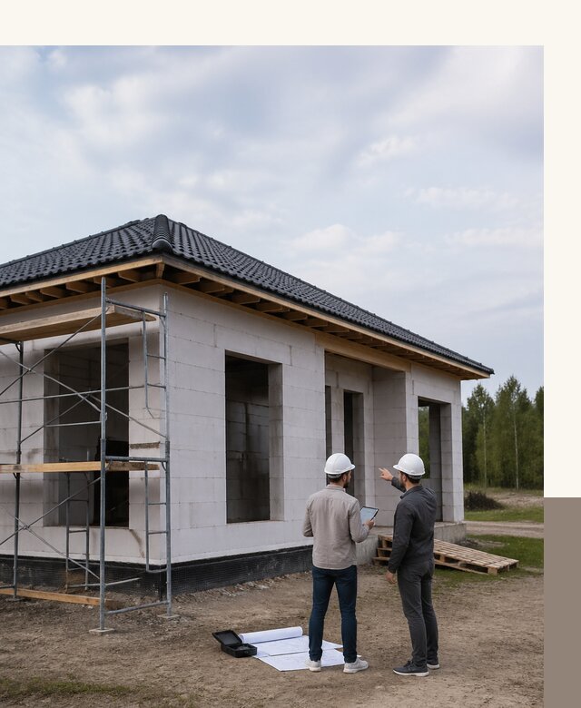 Проектирование одноэтажных домов из газобетона в Октябрьском